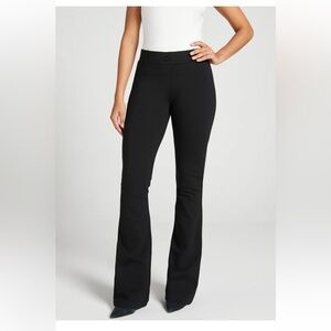 Betabrand Classic Dress Pant Yoga Pant‎  Bootcut Womens Size Large Petite Black
